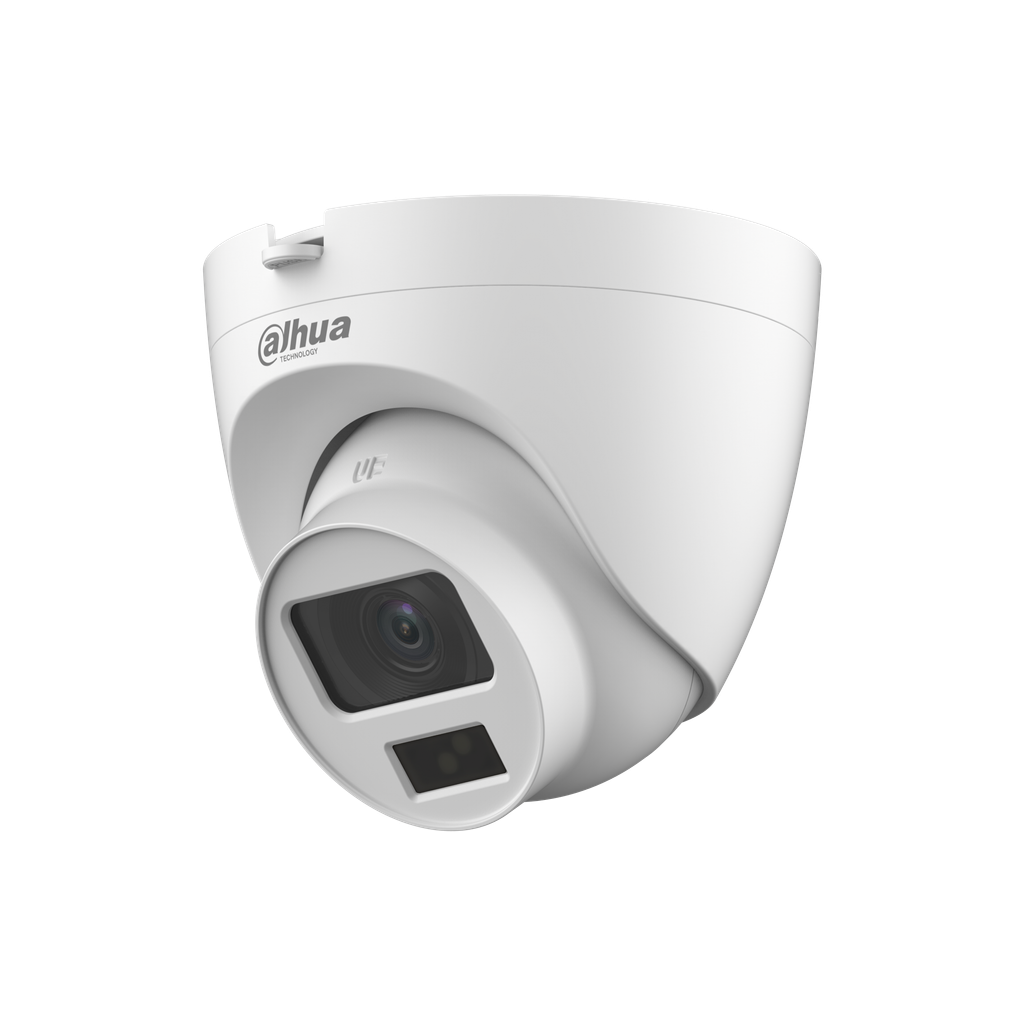DH-HAC-HDW1500CLQN-IL-A-0280B-S2. Mini Domo HDCVI DAHUA. 5MP. Dual Light 20 Mts. LF 2.8mm. Audio.