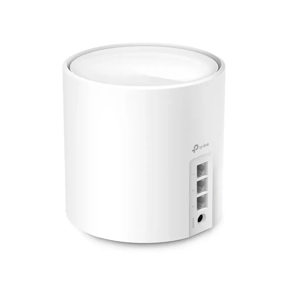 Deco X50(1-pack). Router WiFi 6 Home Mesh AX3000 doble banda (2402Mbps en 5GHz y 574Mbps en 2.4GHz) MU-MIMO 2x2 3 puertos 1Gb
