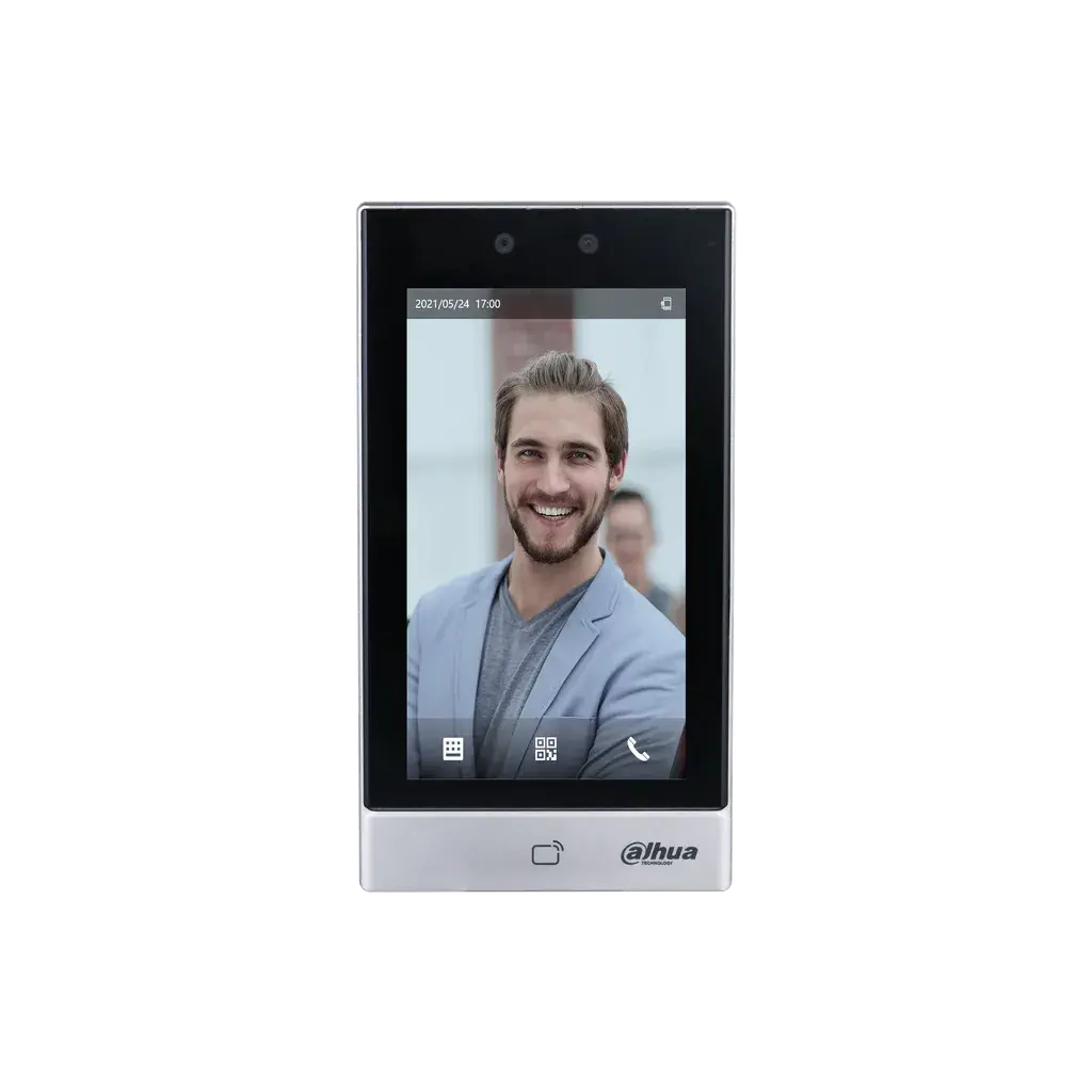 DHI-ASI7213S-W. Dahua Face Recognition,Card Swiping,Password Face Recognition Access Controller