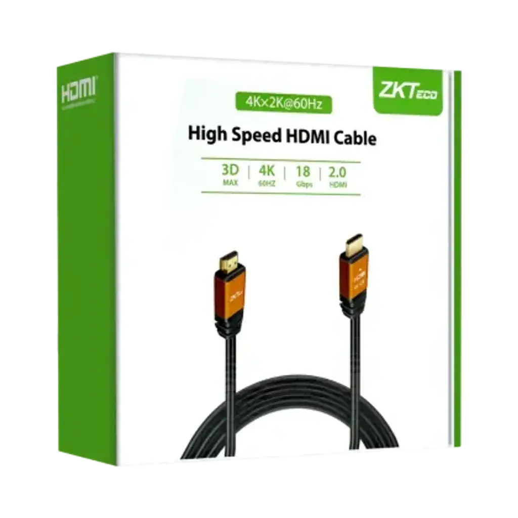 ZK-30HD-C. Cable HDMI ZKteco de 3 metros