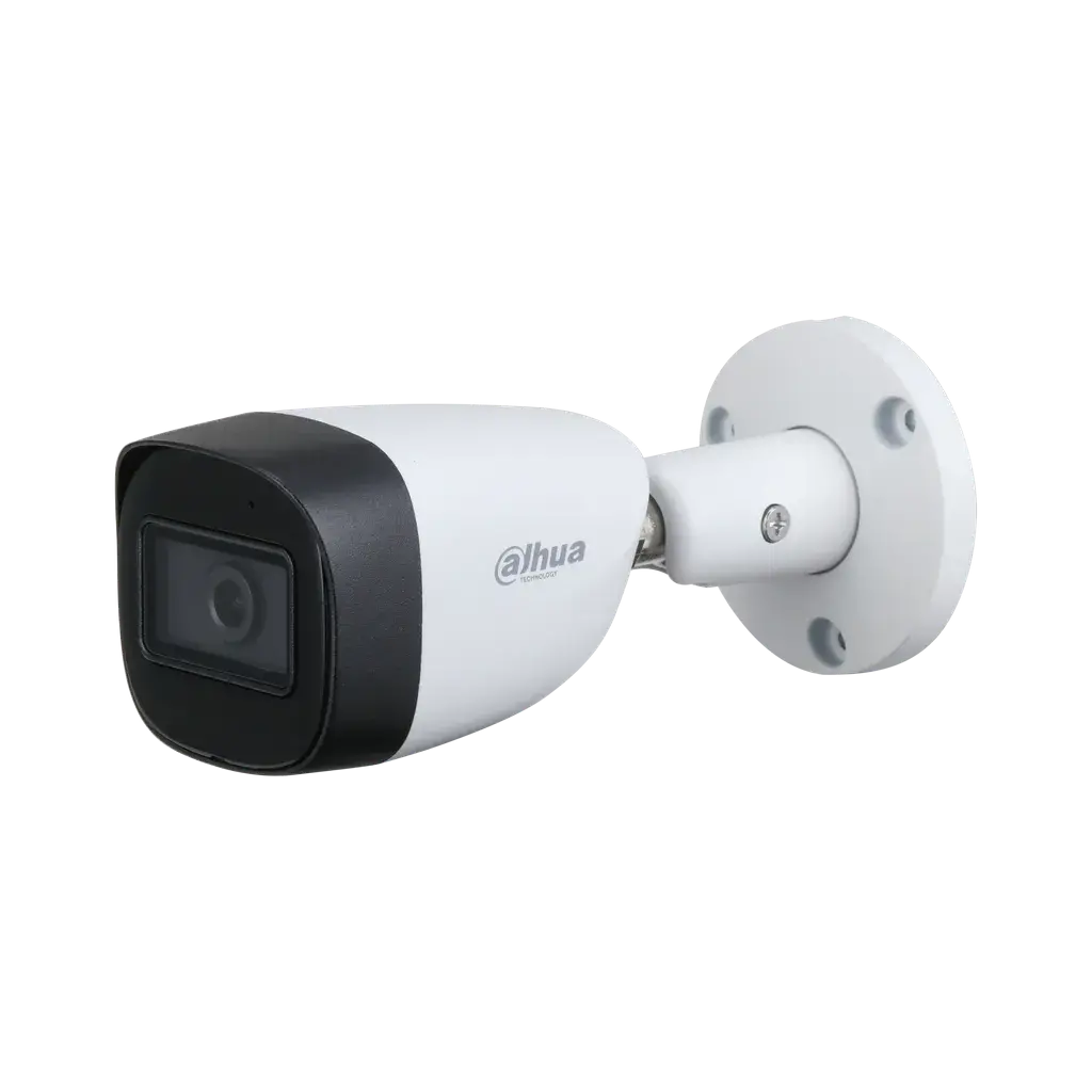 DH-HAC-HFW2241CMN-A-0280B-S2-DIP. Cámara Análoga Dahua tipo bullet de 2MP lente fijo de 2.8mm IR 30m protección IP67