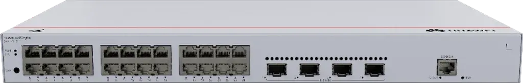 S220-24T4X. Switch Huawei eKit 24 puertos 10/100/1000Base-T 4 Puertos 10 GE SFP+ capacidad de conmutación de 128 Gbit/s capacidad de reenvió de paquetes de 95 Mpps