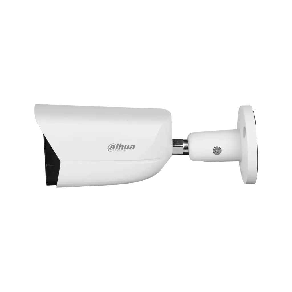 DH-IPC-HFW3249EN-AS-LED-0280B,  Cámara IP Tipo Bala Dahua, 2MP, Lente fijo 2.8mm, Tecnología Xinghan, Acupick, Iluminación Dual 50M, IP67.