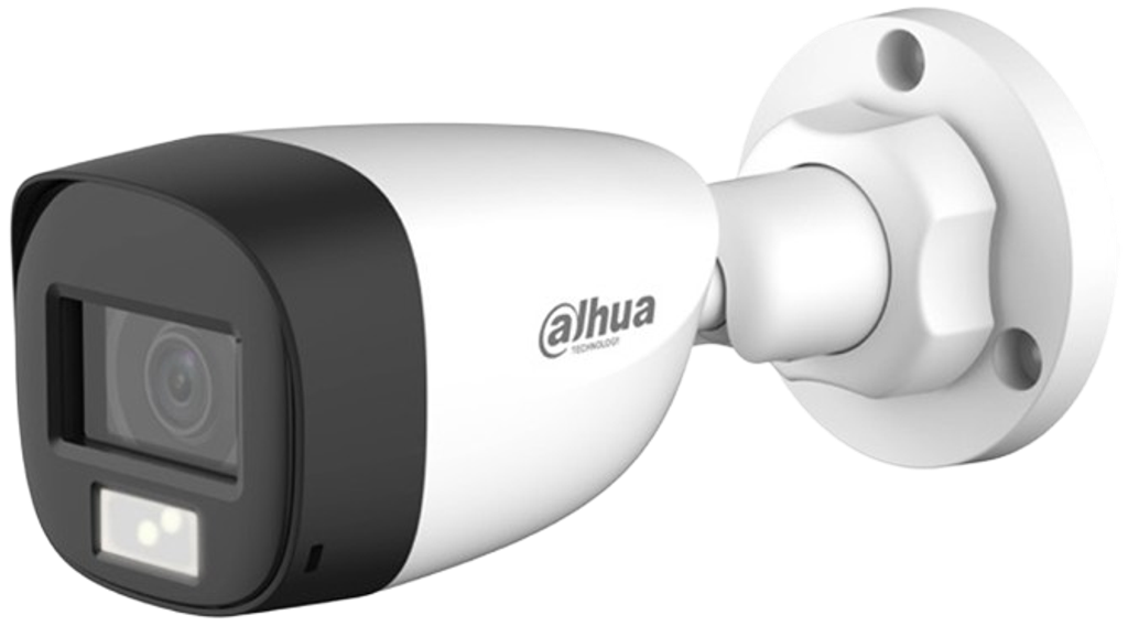 DH-HAC-HFW1209CLN-A-LED-0280B-S2. Cámara Bala Dahua HDCVI. 2MP. LF 2.8mm. Audio In. IR 20 Mts. IP67.