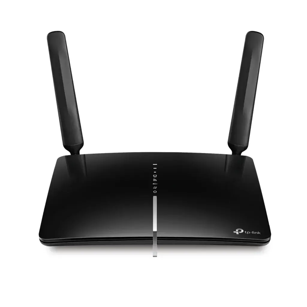 Archer MR600. Router 4G LTE WiFi Tp-Link AC1200 Doble banda (867Mbps en 5GHz y 300Mbps en 2.4GHz) 1 puerto WAN/LAN 10/100/1000Mbps 3 puertos LAN 10/100/1000Mbps 1 Slot Micro SIM