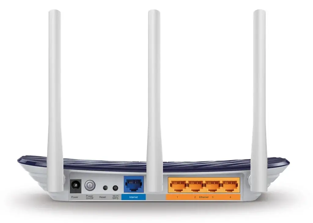 Archer C20. Router WiFi AC750 Tp-Link doble banda (433Mbps en 5Ghz y 300 Mbps en 2.4GHz) 1 puerto 10/100 WAN, 4 puertos 10/100 LAN