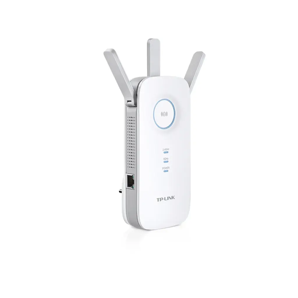 RE450. Extensor Wifi AC1750 doble banda (1300Mbps en 5GHz y 450Mbps en 2.4GHz) 3 antenas externas 