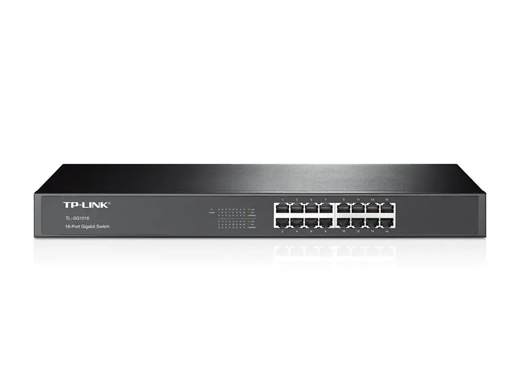 TL-SG1016 TP-LINK 16-1000 Ancho Gigabit Switch no-Administrable Rack