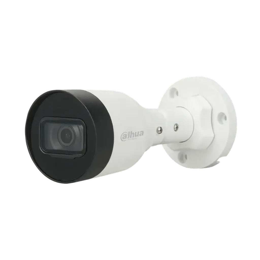 DH-IPC-HFW1431S1P-A-0280B-S6. Cámara Dahua tipo bullet IP 4MP, IR 30m y Lente Focal Fijo de 2.8mm 