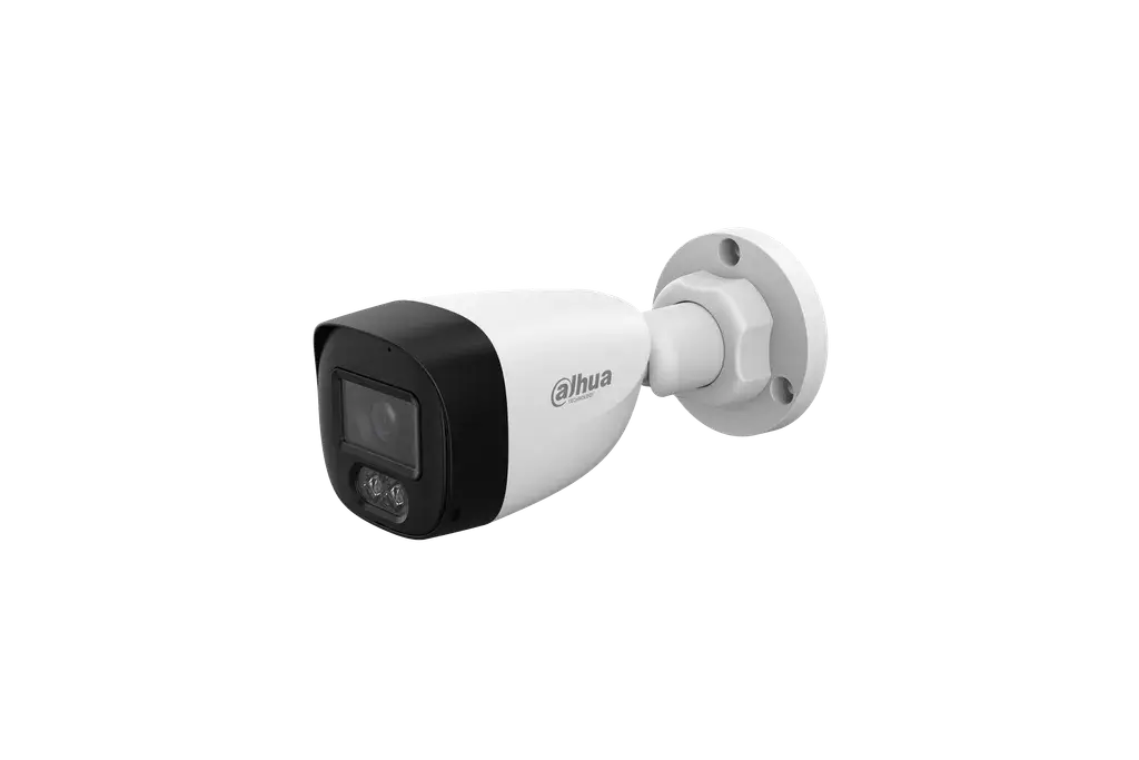 DH-HAC-HFW1209CLN-LED-0280B-S3. Cámara HDCVI tipo Bullet, 2MP, lente 2.8mm, Full-Color, IR20M