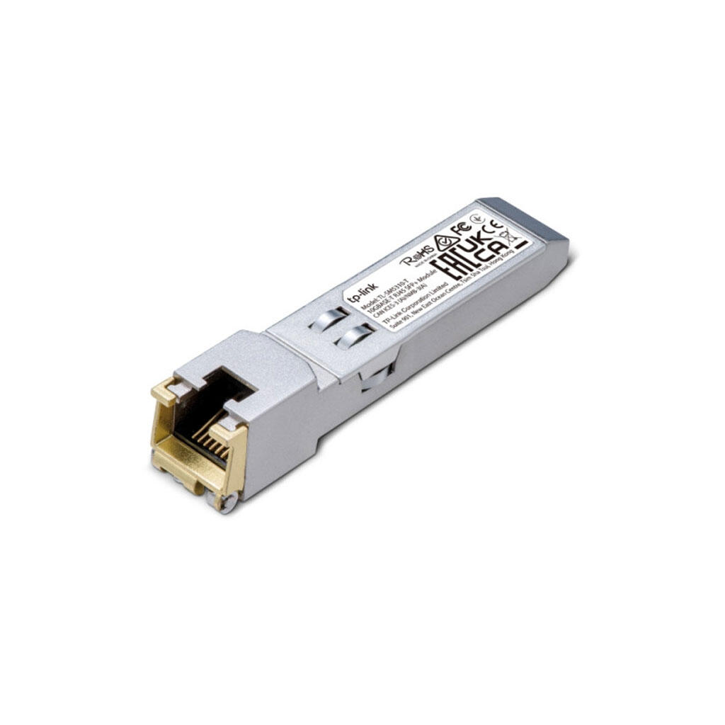 TL-SM5310-T. Módulo 10G BASE-T RJ45 SFP+ Admite 10GBASE-T, 5GBASE-T, 2.5GBASE-T, 1000BASE-T y 100BAS