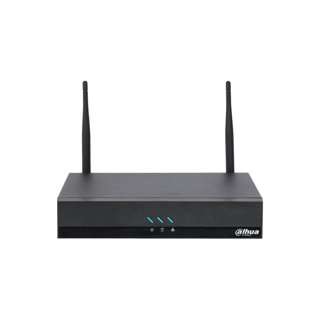 DHI-NVR2104HC-W. NVR Wi-fi 4 Canales Dahua IA SMD 1xHDD Hasta 20Tb Hasta 16MP 12v