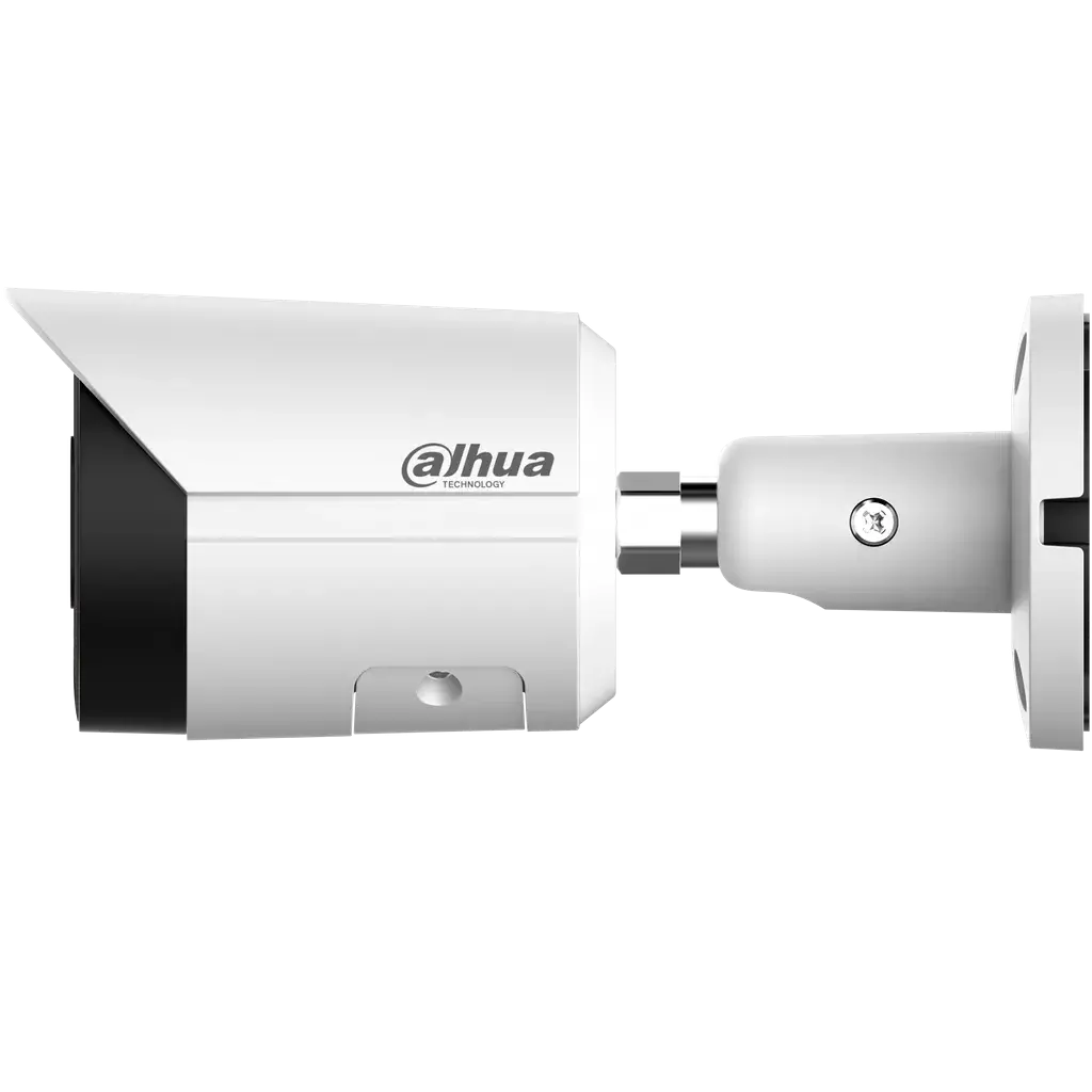 DH-IPC-HFW2849SP-S-IL-0280B. Cámara Dahua, tipo Bala, lente fijo 2.8 mm, 8 MP, Dual iluminación 30m Tecnología WizSense, Protección Perimetral, IP67  