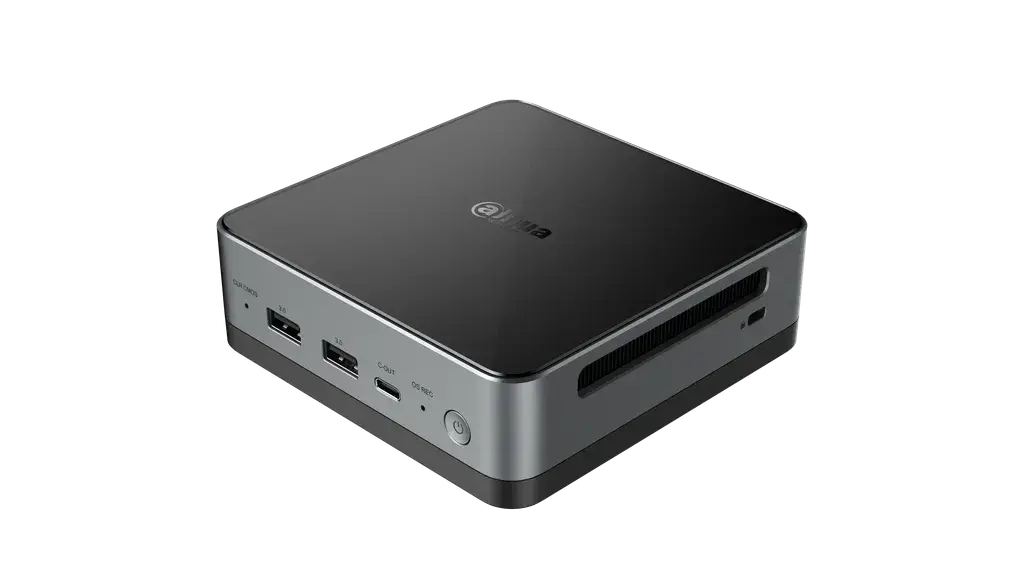 DH-DSS-OneBox-H1/128. Estación de trabajo con licencias incluidas, 128 canales de video, 16 Puertas de control de acceso, 16 canales para Video Portero, 8 paneles de alarma ( 80 zonas ). 