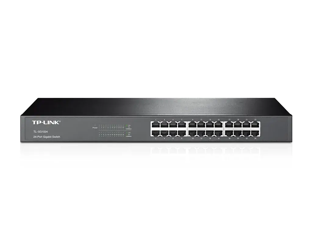 TL-SG1024. TP-LINK 24-1000 Ancho Gigabit Switch no-Administrable Rack