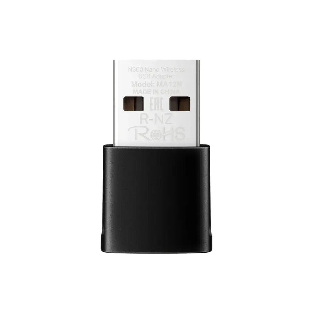 MA12N. Adaptador nano USB inalámbrico N300 Mercusys