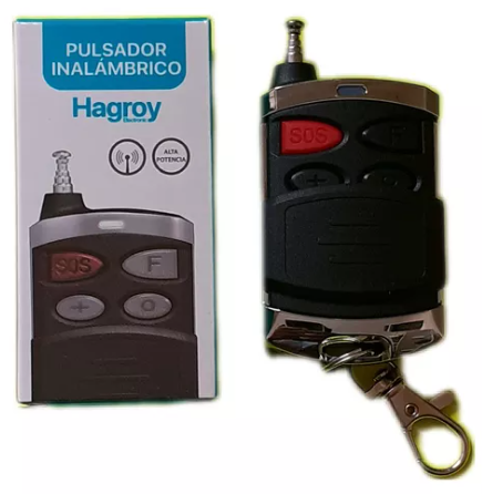 Pulsador Inalambrico Hagroy 2 Canales