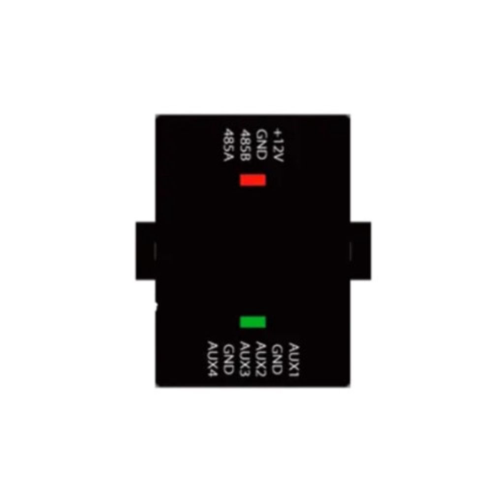 AUX485. conversor de 4 entradas auxiliares a rs485. compatible con controlador c2-260.