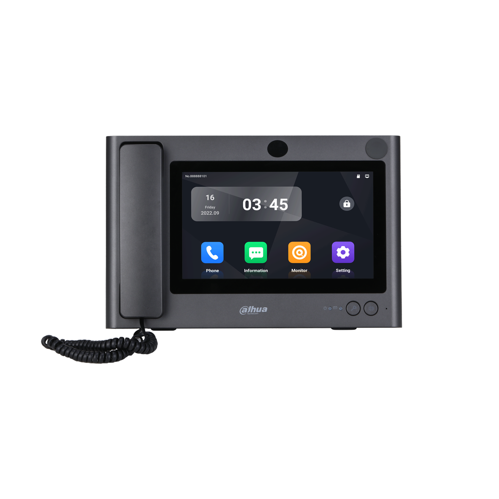 DHI-VTS5A40B. Estacion Maestra Dahua para Conserjeria SIP Pantalla 10" Android 11.