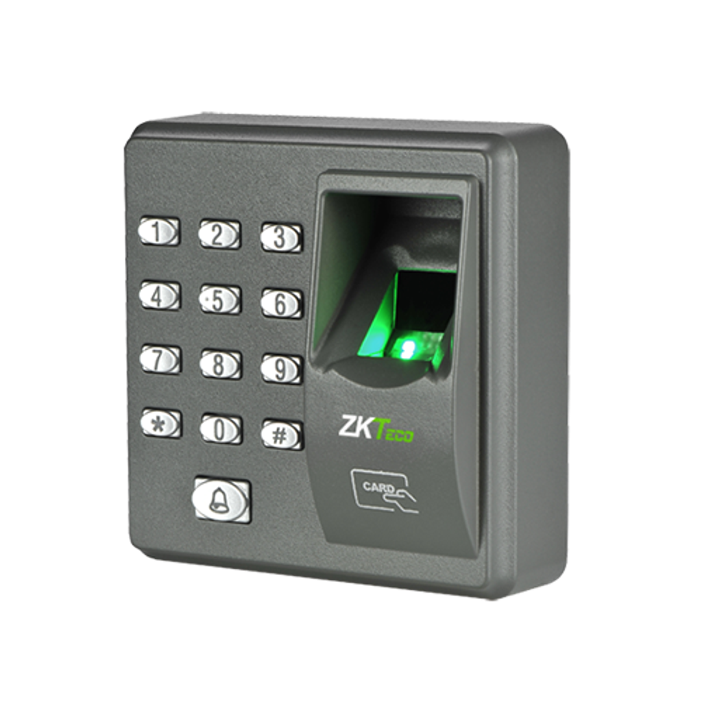 X7. Terminal de control de acceso standalone con verificación huella/clave/tarjeta rfid id 125khz.