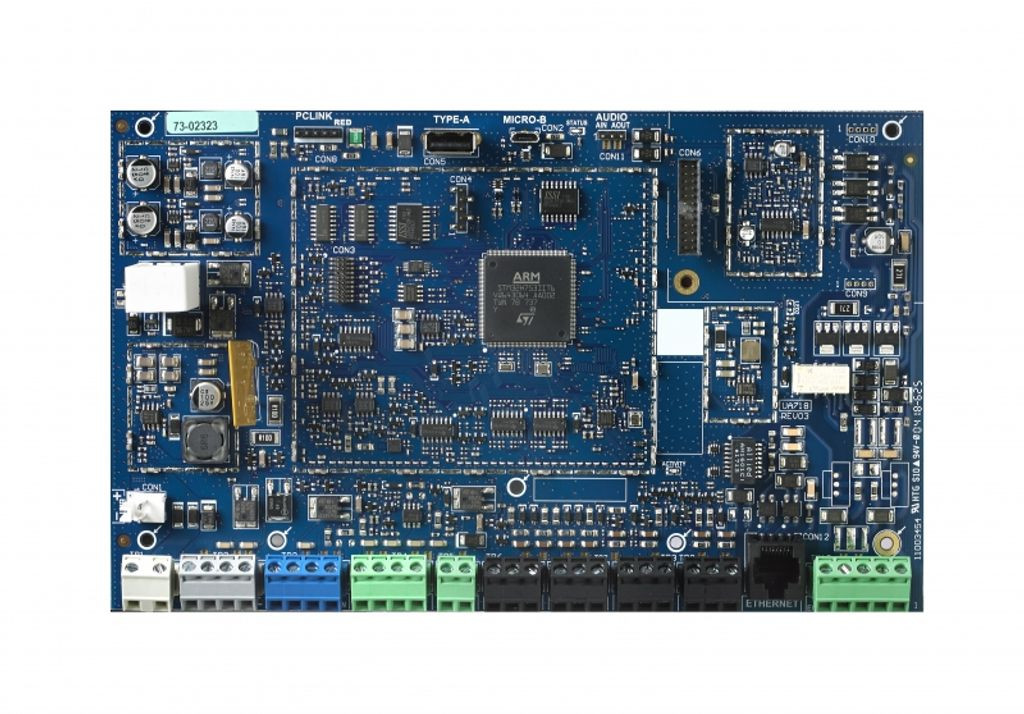 HS3128PCB. Panel principal PRO 8 - 128 Zonas Manuales en español  Sin Gabinete