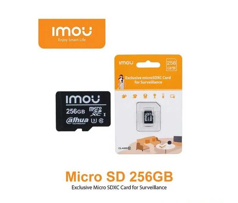 ST2-256-S1. TARJETA MICRO SD IMOU 256GB. CLASE 10.