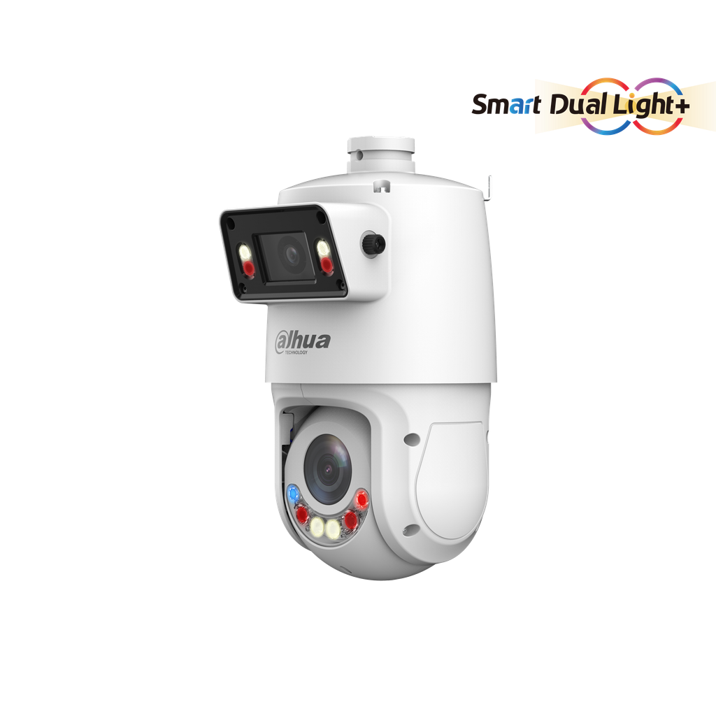 DH-SDT4E425-4F-GB-A-PV1. PTZ IP DAHUA 4MP. 25X + CAMARA PANORAMICA. IR 100 MTS. ACTIVE DETERRENCE.