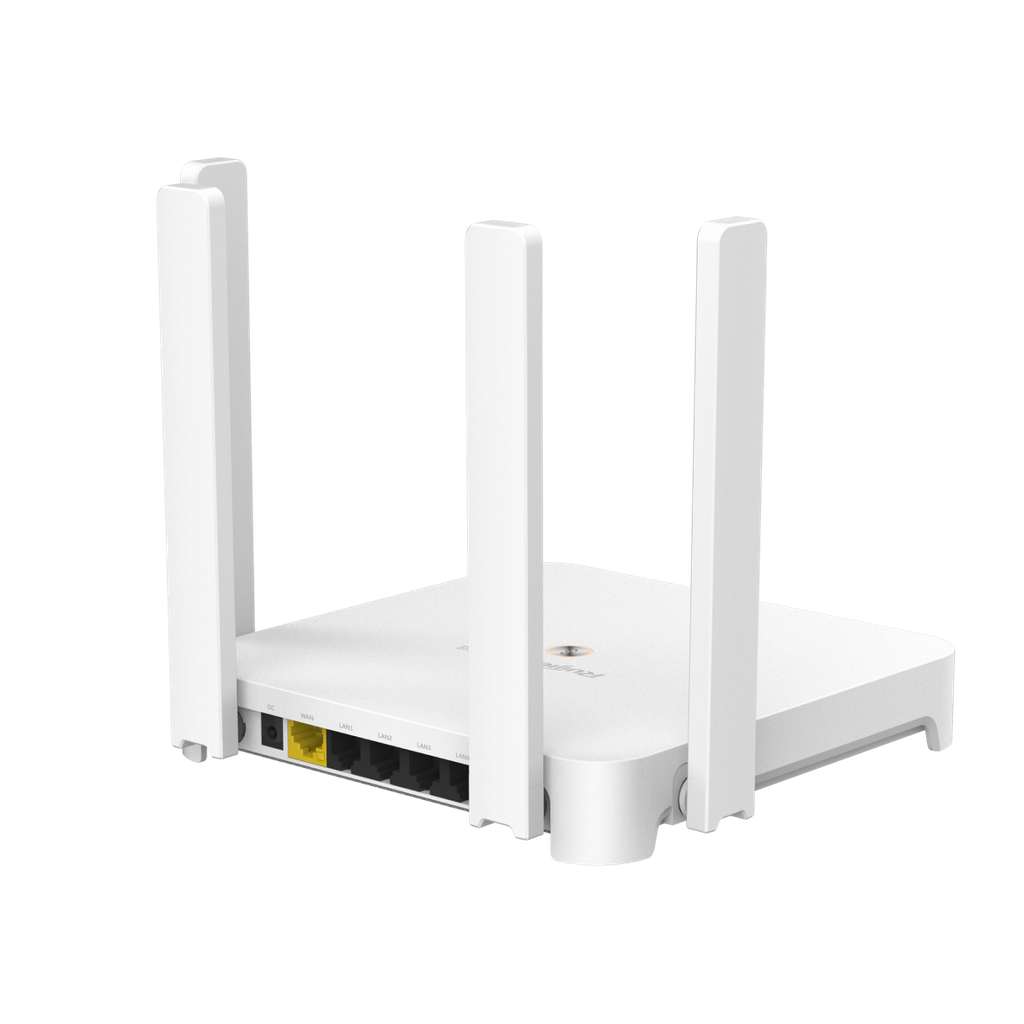 RG-EW1800GX-PRO. Router REYEE Wi-Fi 6 dual-band Gigabits soporta Mesh troughput 1800Mbps.