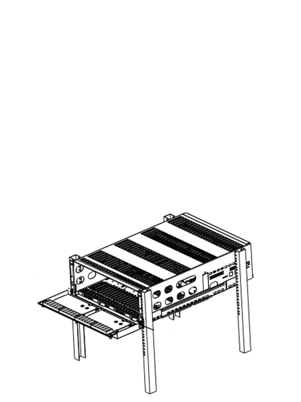 SG-MLRF5. Chasis Metálico para montaje de tarjetas para System V