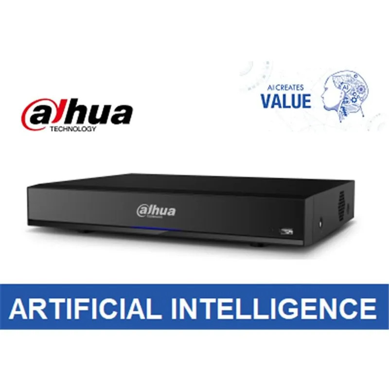 DHI-NVR4432-4KS2/I. NVR 32CH DAHUA. INTELIGENCIA ARTIFICIAL. 4HDD 8TB C/U.