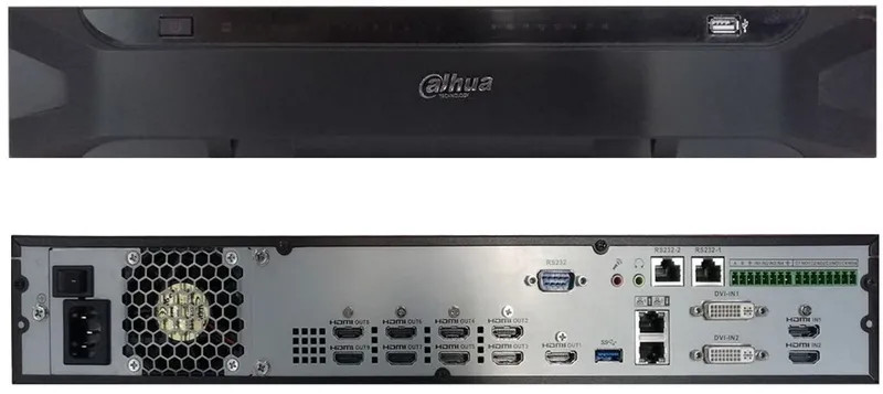 DHI-NVD0905DH-4I-4K. Decodificador de Video Ultra-HD Dahua 9 salidas HDMI.