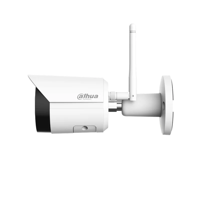 DH-IPC-HFW1230DSN-SAW-0280B. Camara IP bullet WIFI  2MP lente fijo 2.8mm microfono incorporado.