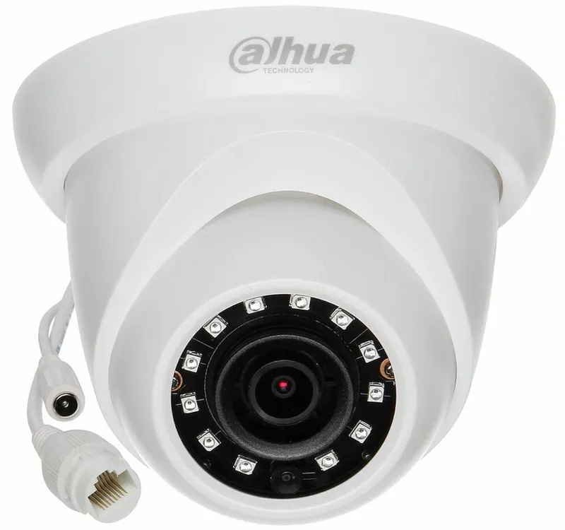 IPC-HDW1230SN-0280B-S2. Camara Minidomo IP Dahua 2MP 2.8mm IR30 POE IP67