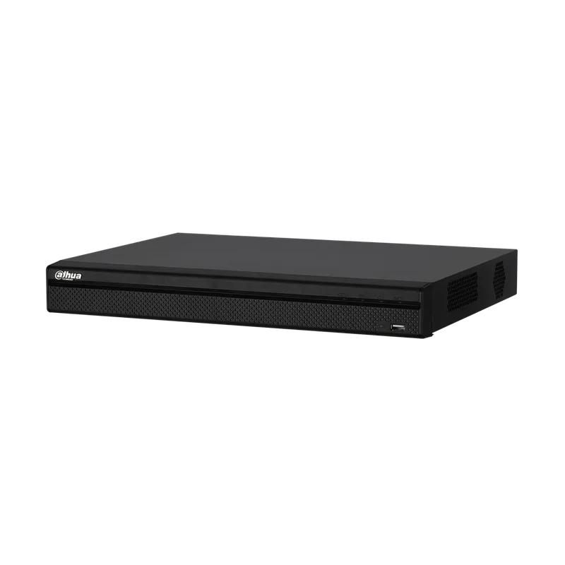 DHI-NVR5208-4KS2(V2.0). Grabador NVR 8 Canales Dahua 2HDD Maximo 10Tb c/u Alarmas 4in 2 out