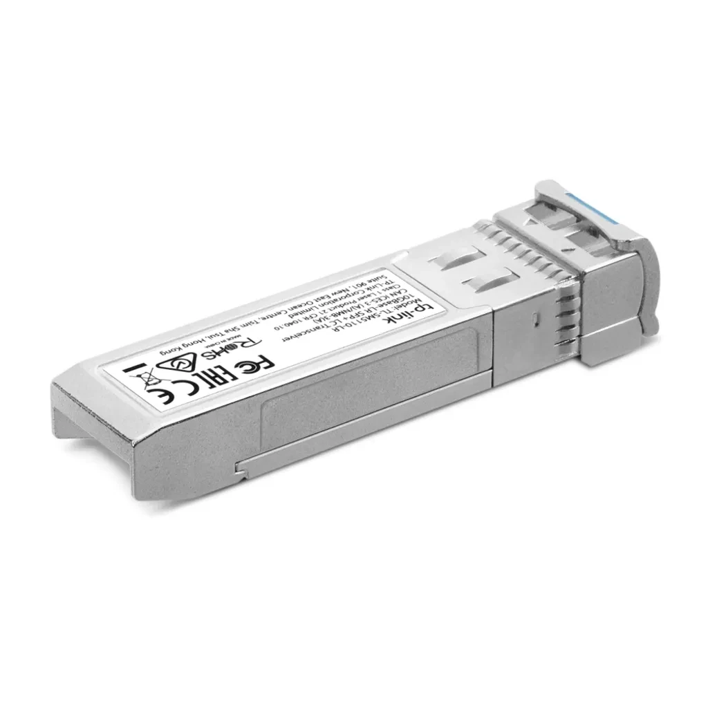 TL-SM5110-LR. Transceptor LC 10GBase-LR SFP+ Compatible con switch con puertos 10G SFP+ como TL-SG34