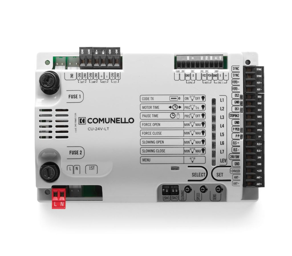 CU-24V-LT. Unidad de control para Barreras de limite versión 24V