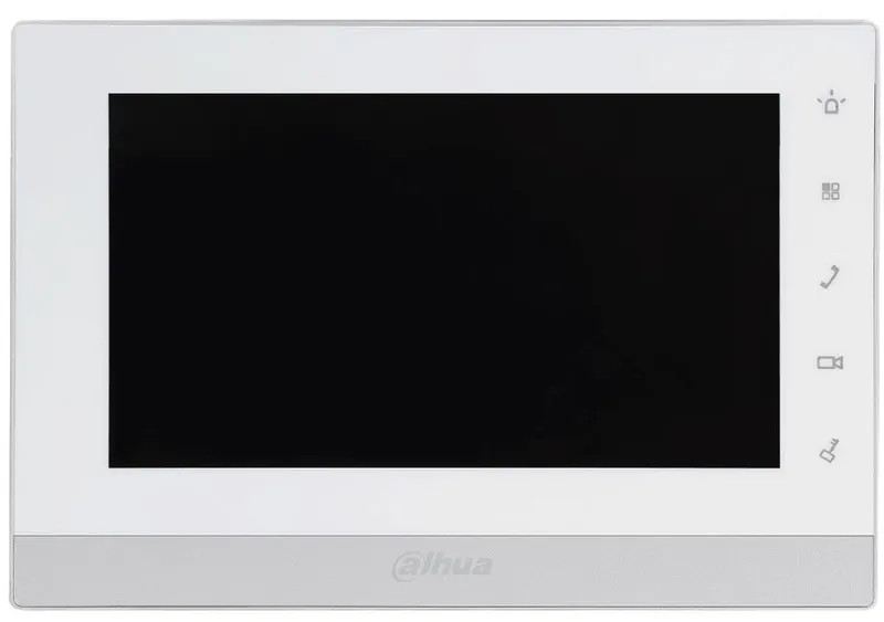 VTH1550CHW-2-S1. MONITOR VIDEO PORTERO DAHUA 2 HILOS. 7". MICRO SD. ALARMA.