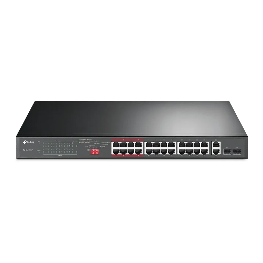 TL-SL1226P. Switch de 24 puertos a 10/100Mbps + 2 puertos Gigabit