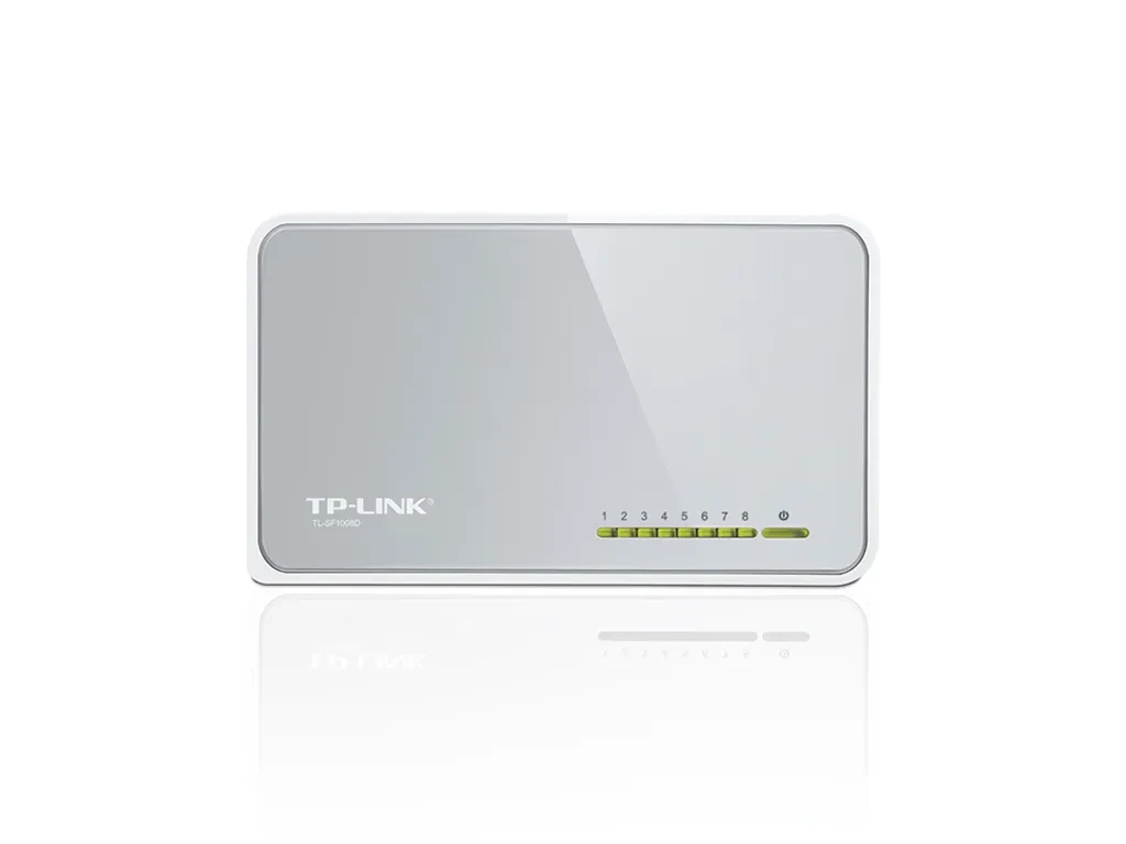 TL-SF1008D. TP-LINK 8-100 Switch Desktop no-Admin no-Rack