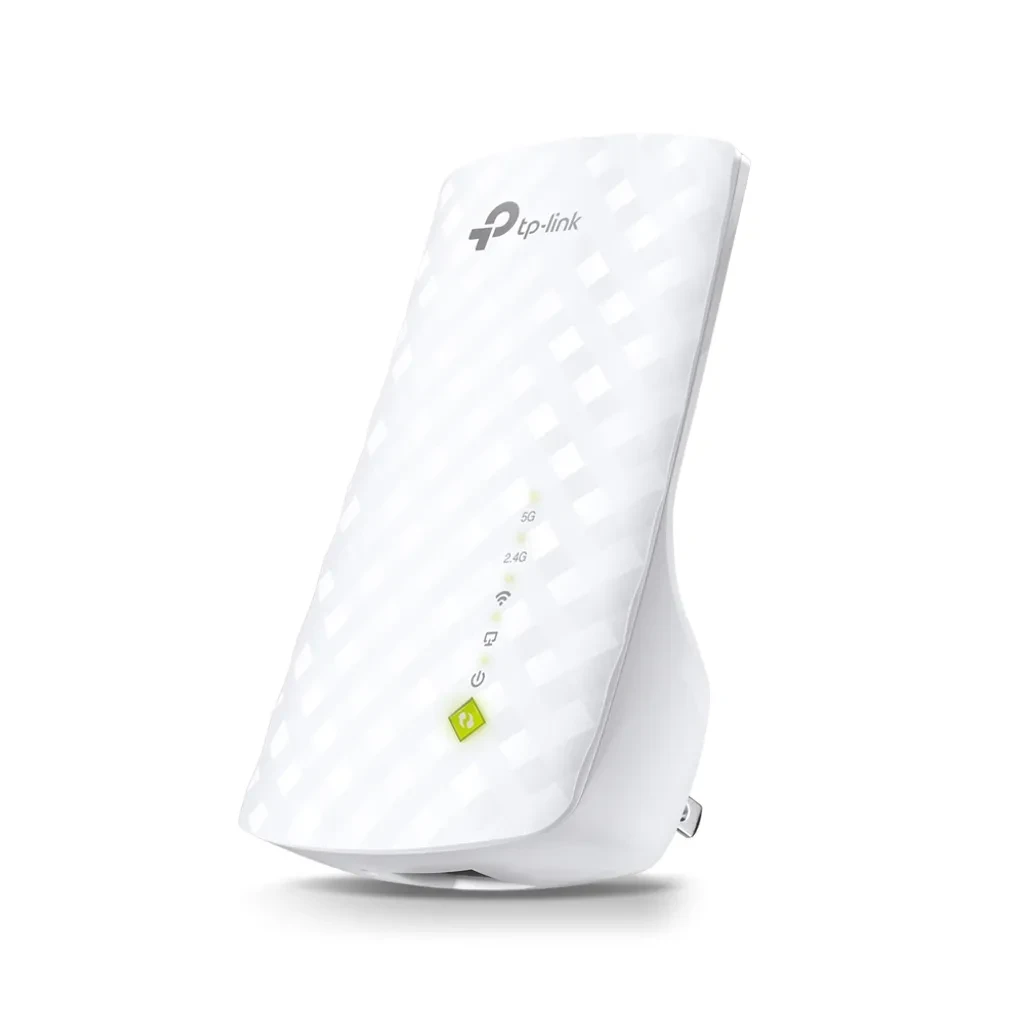 RE200 TP-LINK Repetidor 5Ghz-433mbps-AC 2,4Ghz-300mbps 1-100 220V 3-Antenas