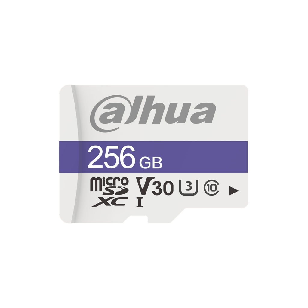 DHI-TF-C100/256GB. Tarjeta de Memoria micro SD DAHUA Clase10 256GB.