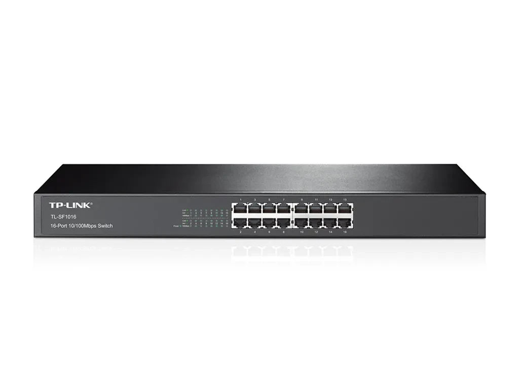 TL-SF1016(UN). Switch de 16 puertos 10/100 Mbps para montaje a Rack